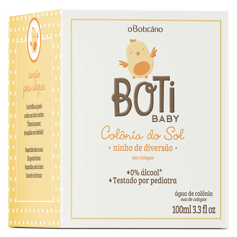 Boti Baby Colônia do Sol – 100ml – oBoticário - Imagen 4