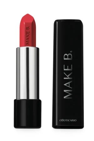Make B. o Boticário Glossy Vermelho Raspberry – Batom 3,6g
