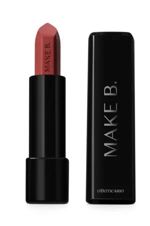 o Boticário Make B. Hot Brown – Batom Matte 4g