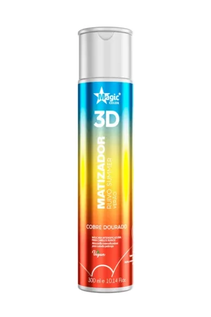 Matizador 3D Ruivo Summer Verão – Efeito Cobre Dourado – 300ml